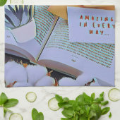 本最高の好の贈り物 キッチンタオル (折り畳み)