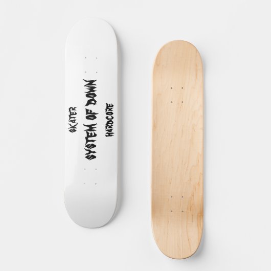 本格的なのシステムスケート選手 スケートボード (正面)