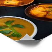 本格的なインディアン料理バラエティ ポスター (角)