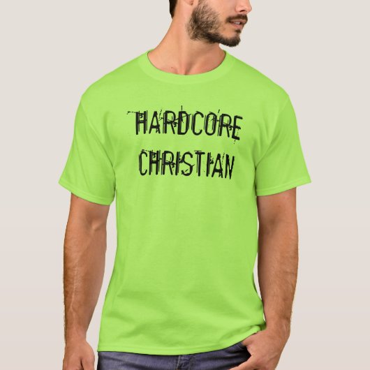 本格的なクリスチャン Tシャツ (正面)
