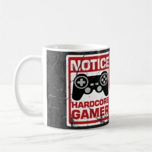 本格的なゲーマーの通知のSignboard コーヒーマグカップ