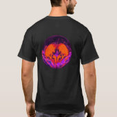 本格的なディスクゴルフ Tシャツ (裏面)