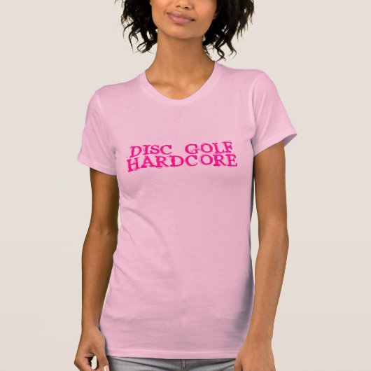 本格的なディスクゴルフ Tシャツ (正面)