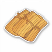 本格的なメキシコ産タマレスの季節 シール (正面)