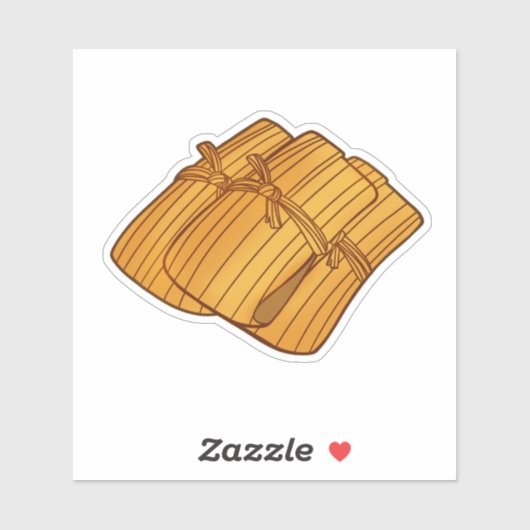 本格的なメキシコ産タマレスの季節 シール (シート)