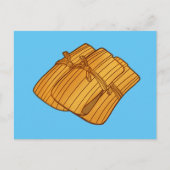 本格的なメキシコ産タマレスの季節 ポストカード (正面)