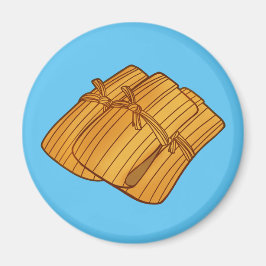 本格的なメキシコ産タマレスの季節 マグネット