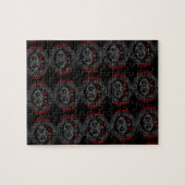 本格的な持ち上がる曲るボディービルダー ジグソーパズル (横)