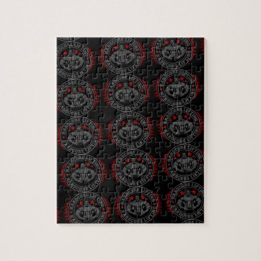 本格的な持ち上がる曲るボディービルダー ジグソーパズル (縦)