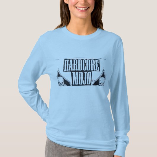 "本格的なMOJOは起きます Tシャツ (正面)