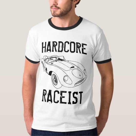 本格的なRaceist Tシャツ (正面)