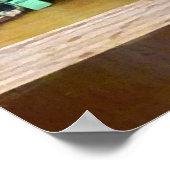 本棚のアヒルのおとり ポスター (角)