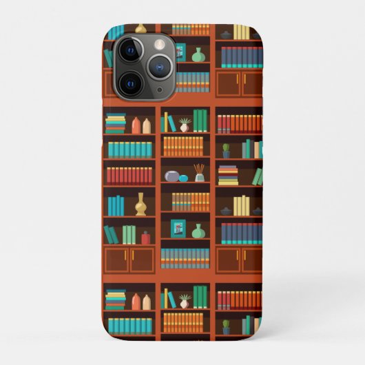 本棚のイラスト Case-Mate iPhoneケース (裏)