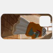 本棚の中に幽霊が再び… Case-Mate iPhoneケース (裏面 (横))
