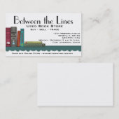 本棚の名刺 名刺 (正面/裏面)