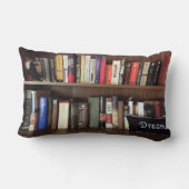 本棚の夢 ランバークッション (裏面)