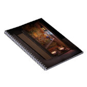 本棚の挿入 – 階段からホーム ノートブック (右側)