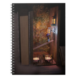 本棚の挿入 – 階段からホーム ノートブック