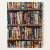 本棚の毎日のアポイントメント プランナー手帳 (裏面)