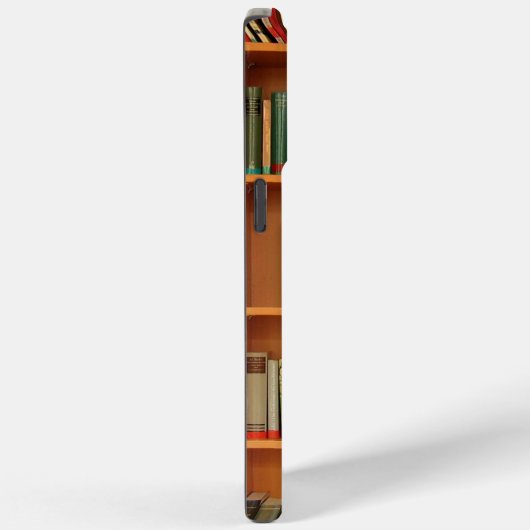 本棚の背景の書籍 Case-Mate iPhoneケース (裏面 / 右)