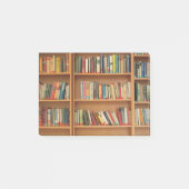 本棚の背景 ポストイット (正面)