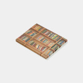 本棚の背景 ポストイット (アングル)