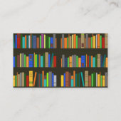 本棚デザイン名刺 名刺 (裏面)