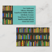 本棚デザイン名刺 名刺 (正面/裏面)