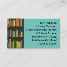 本棚デザイン名刺 名刺