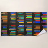 本棚ビーチタオル ビーチタオル (正面)