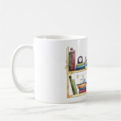 本棚ブックブックラバーリーダーホームシェルフ コーヒーマグカップ (左)