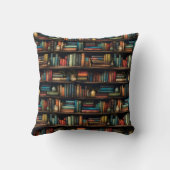 本棚ブックライブラリブックウ読ミズ クッション (裏面)