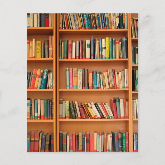 本棚ブックライブラリブックウ読ミズ チラシ (正面)