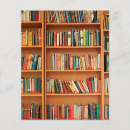 本棚ブックライブラリブックウ読ミズ チラシ