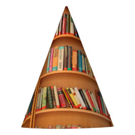 本棚ブックライブラリブックウ読ミズ パーティーハット