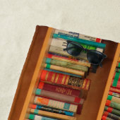 本棚ブックライブラリブックウ読ミズ ビーチタオル (インサイチュ)