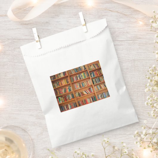 本棚ブックライブラリブックウ読ミズ フェイバーバッグ (クリップ留めされた状態)