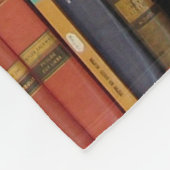 本棚ブックライブラリブックウ読ミズ フリースブランケット (角)