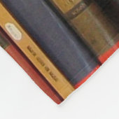 本棚ブックライブラリブックウ読ミズ フリースブランケット (角)