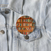 本棚ブックライブラリブックウ読ミズ 缶バッジ (インサイチュ)