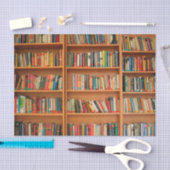 本棚ブックライブラリブックウ読ミズ 薄葉紙 (クラフト)