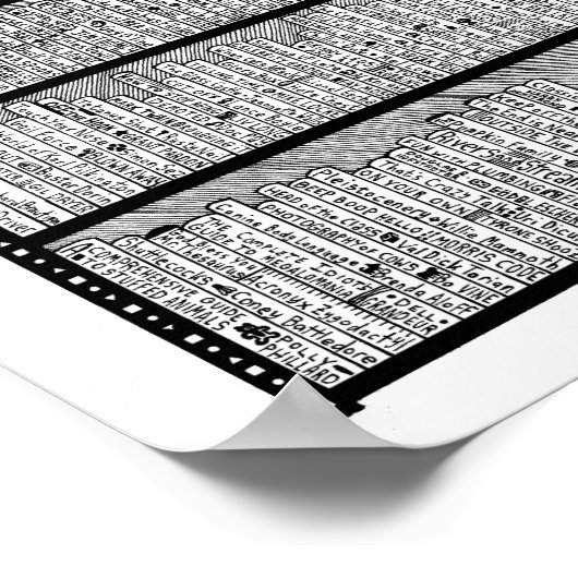 本棚ポスター ポスター (角)