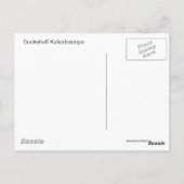 本棚万華鏡のように千変万化するパターン ポストカード (裏面)