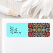 本棚万華鏡のように千変万化するパターン ラベル (インサイチュ)