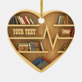 本棚図書用読書読書装置 セラミックオーナメント (正面)