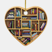 本棚図書用読書読書装置 セラミックオーナメント (裏面)