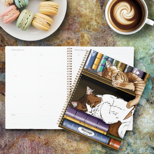 本棚猫図書館 プランナー手帳