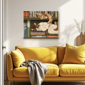 本棚猫図書館 ポスター