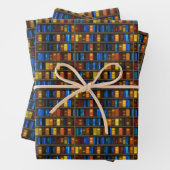 本棚用包装紙 フラットシートセット 3枚組 ラッピングペーパーシート (インサイチュ)