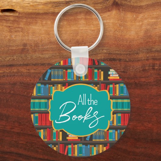 本棚読の愛 キーホルダー (裏面)